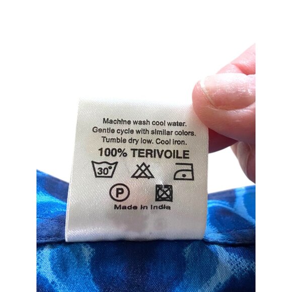 Rima Beachwear Kaftan Blue One Size - Picture 4 of 11